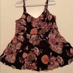 Torrid size 0 Cami with “corset” waist